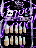 🩵✨ MINT PEARL LUXE #145 – Extra Small Mint & Pearl Press-On Nails